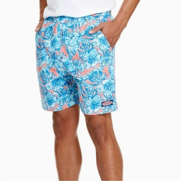 Vineyard Vines Chappy Swim Trunks small lined 7” - Picture 1 of 5
